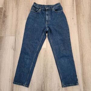 Everlane Women’s Blue Jeans 29x27 Mid Rise The Original Cheeky Jean Cotton Denim